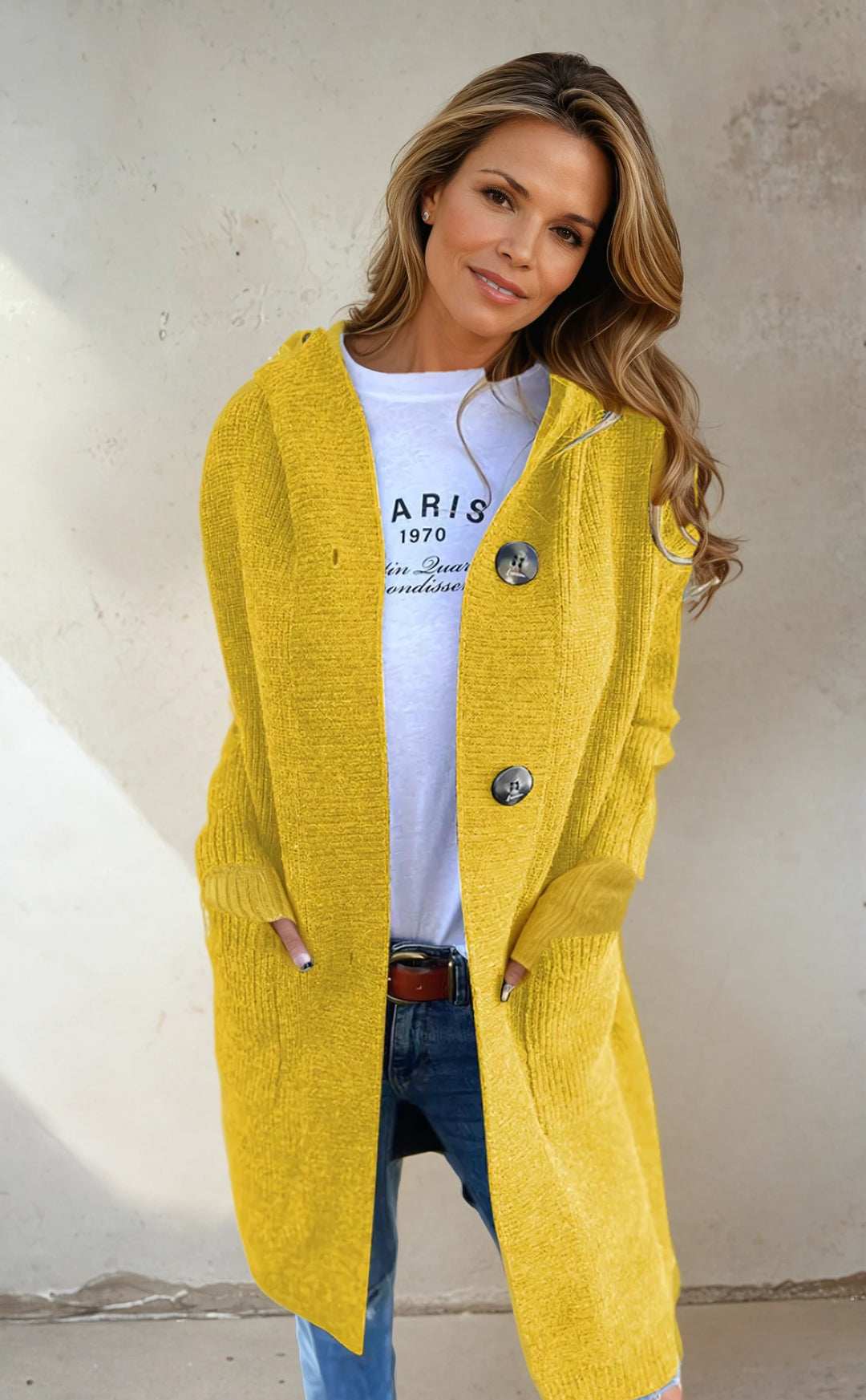 ASARA - Elegant Knit Cardigan