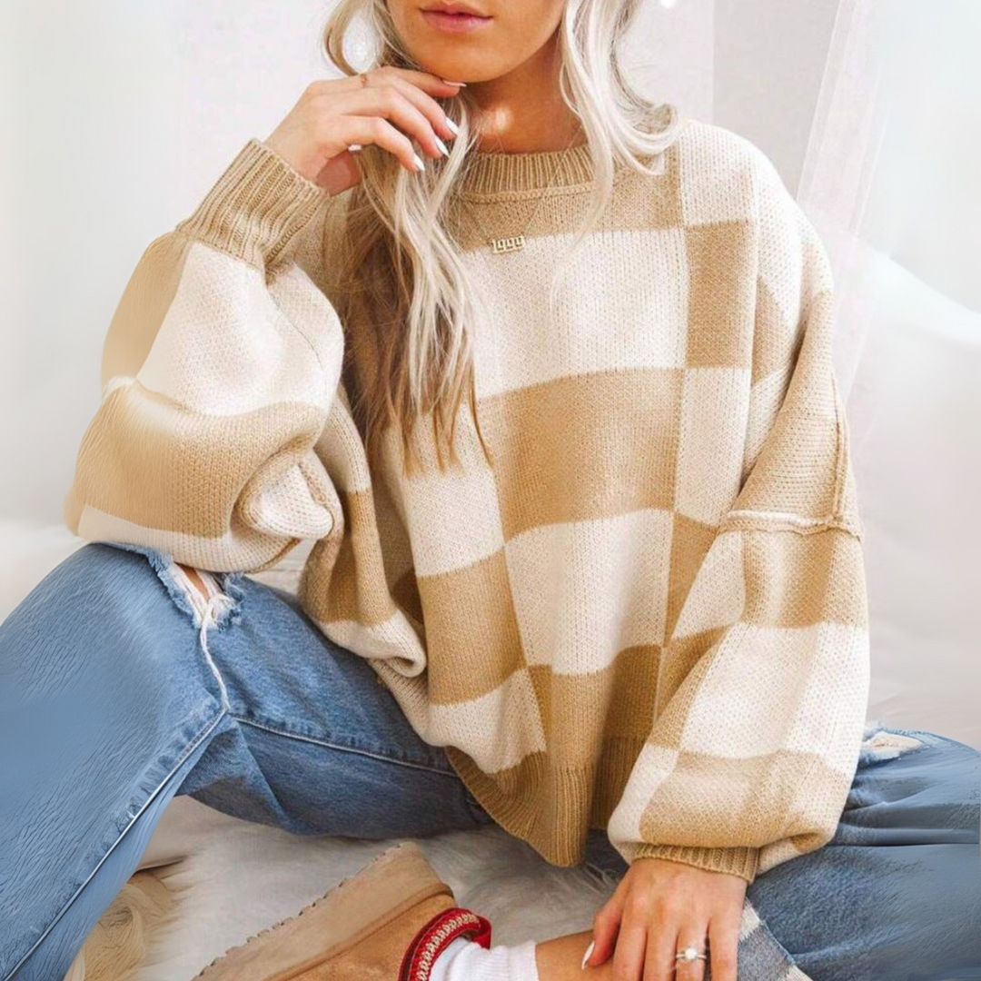 PINEDA™ - Casual Long Sleeve Loose-Fit Sweater