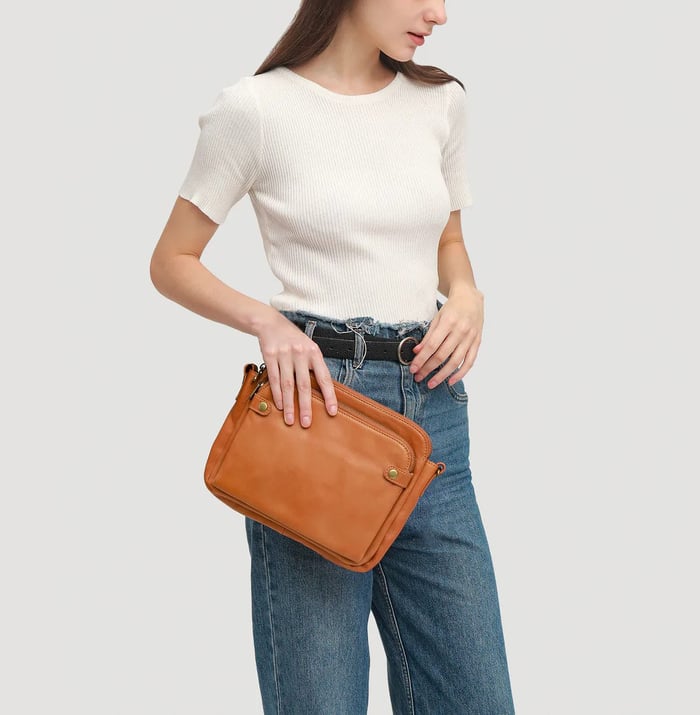 JENNIE | CHIC THREE LAYER CROSSBODY BAG