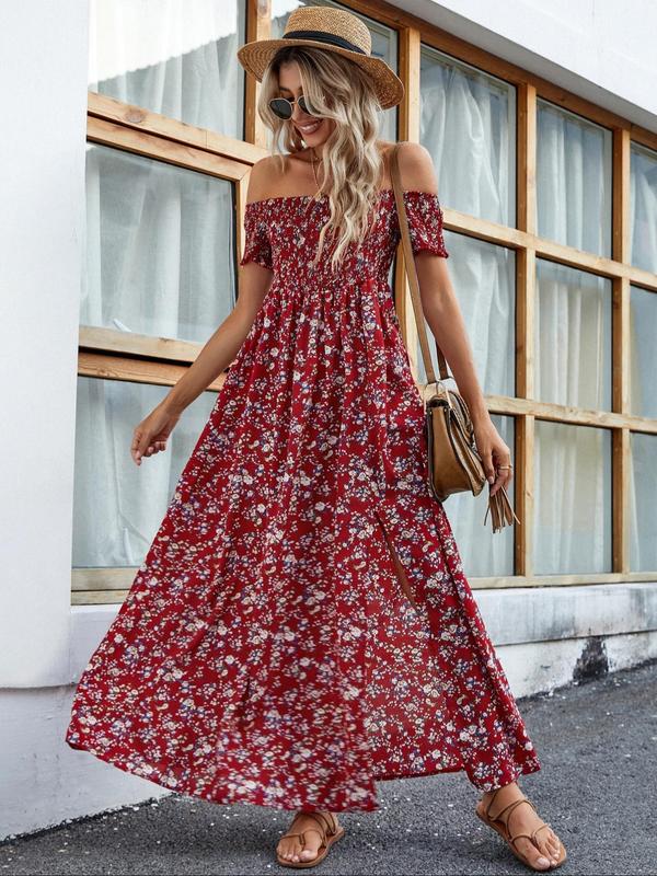 AMELISE™ – Vintage Casual Ruffle Summer Dress