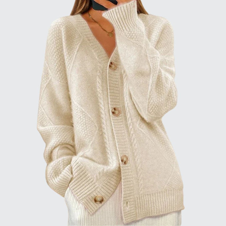 Hayden Éloise | Cable-Knit Cardigan