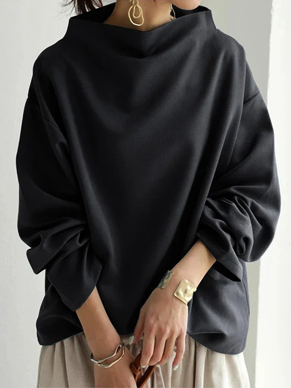 Selene | Relaxed High-Neck Sweater