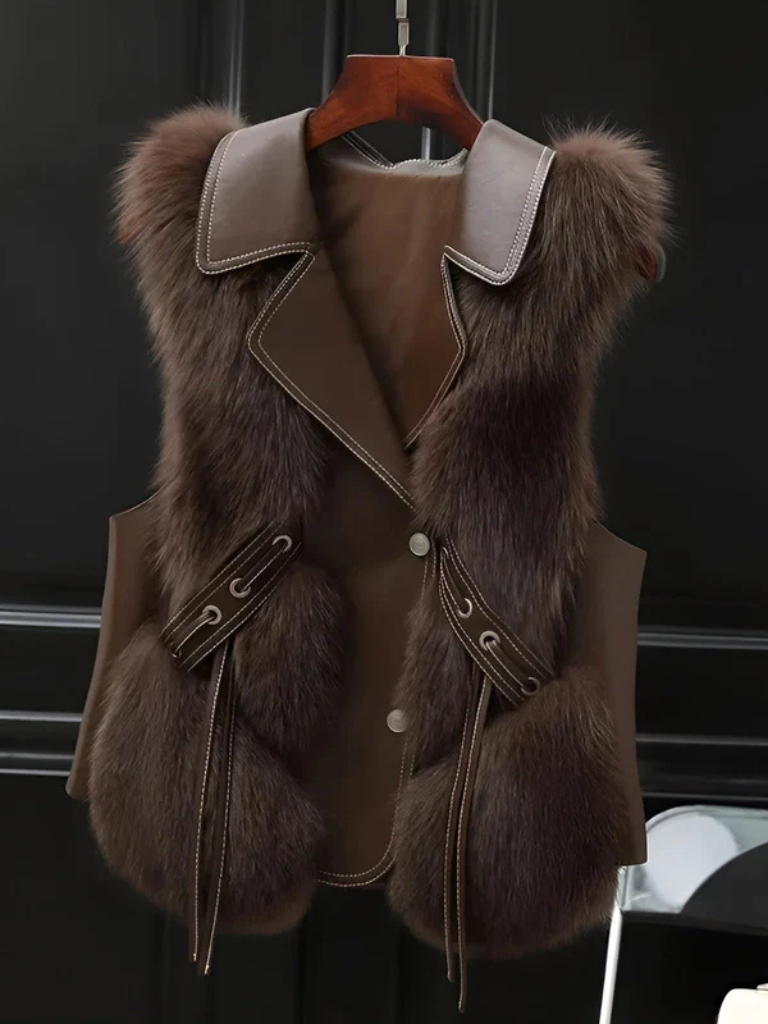 Esther | Faux Fur Vest
