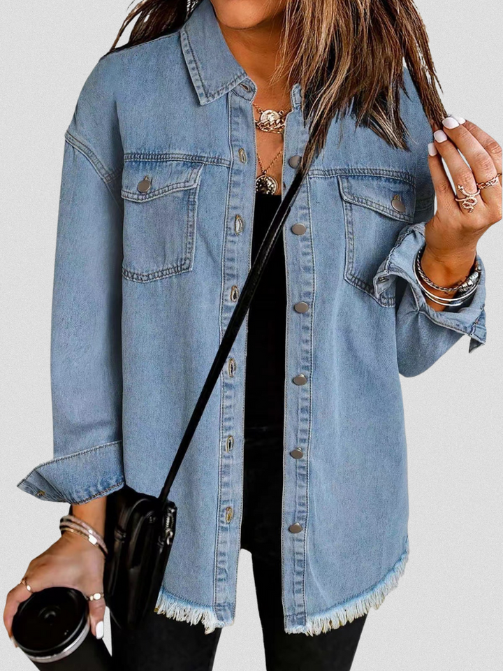 ANGELA CLASSIC DENIM SHIRT