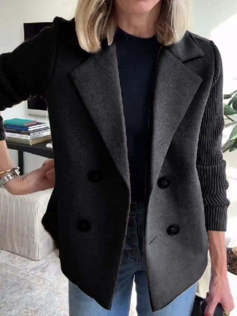 Raven | Classic Wool Blend Coat