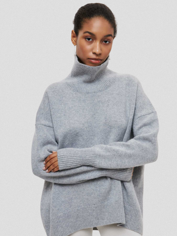 Carolyn | High Neck Oversized Sweater