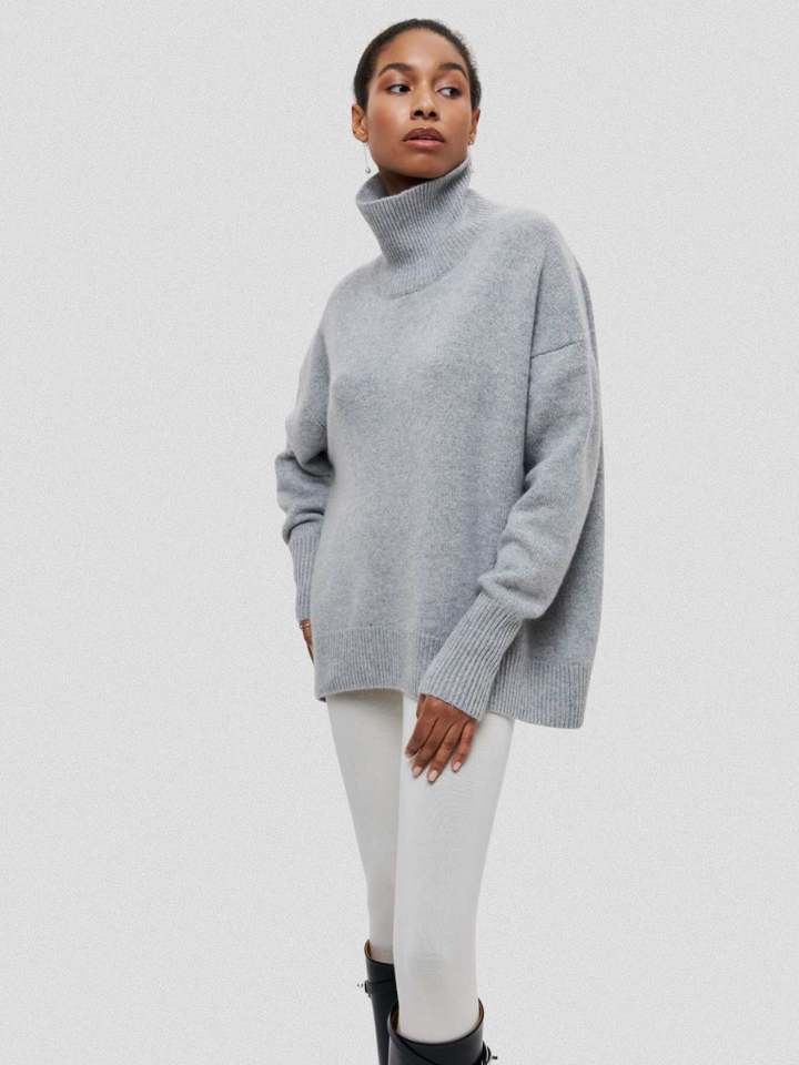 Carolyn | High Neck Oversized Sweater