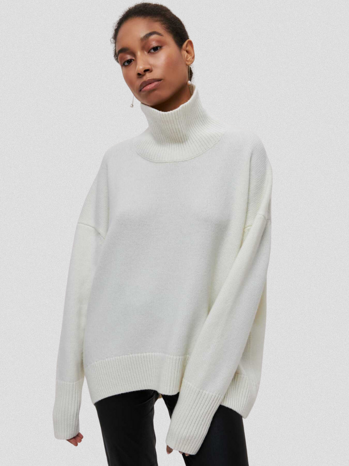 Carolyn | High Neck Oversized Sweater