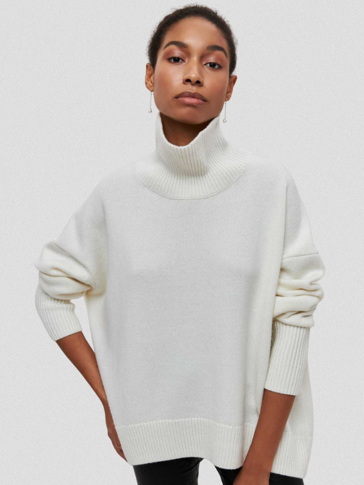 Carolyn | High Neck Oversized Sweater