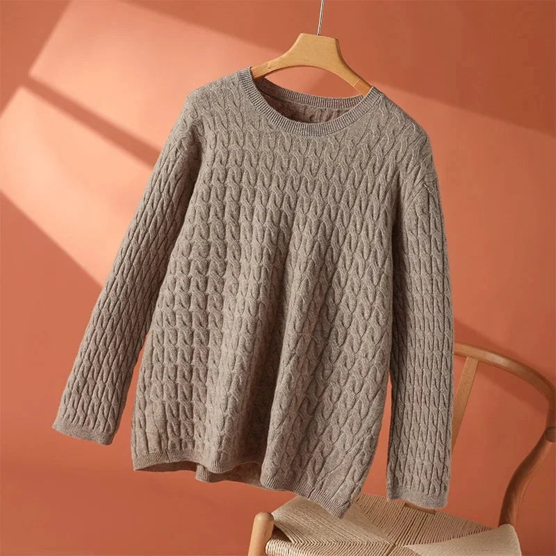 Hayden Marlowe | Elegant Pure Wool Sweater