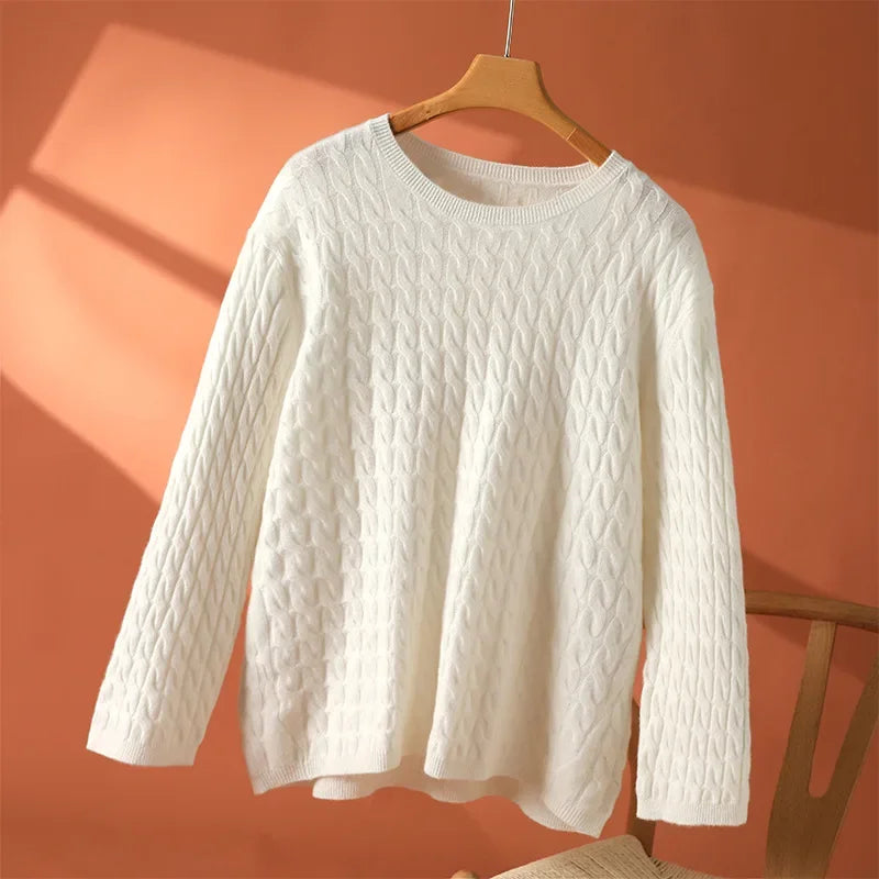 Hayden Marlowe | Elegant Pure Wool Sweater