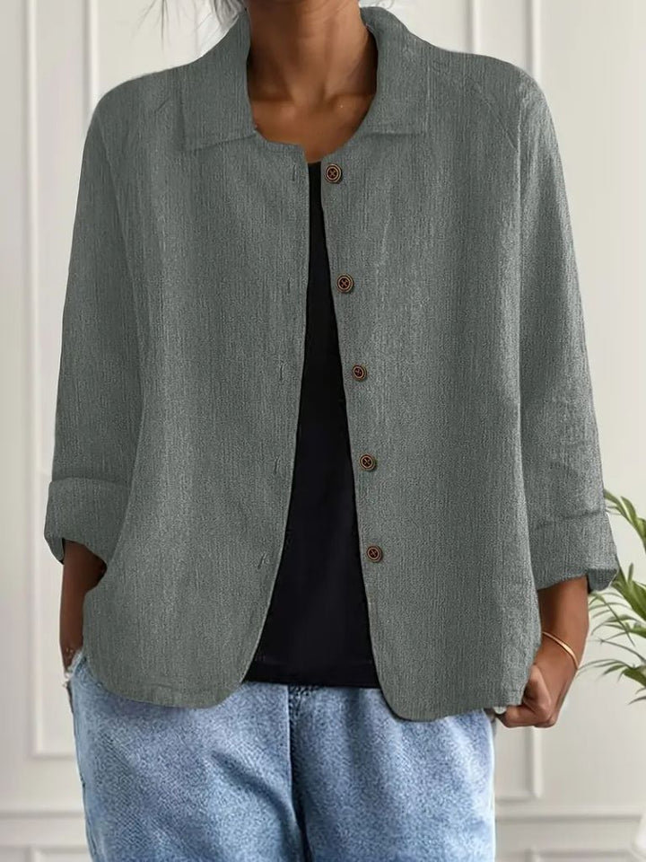 Hailey | Casual Button-Up Blazer