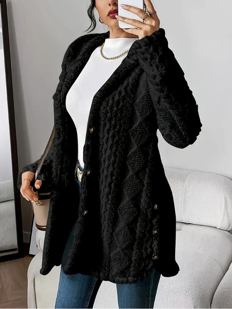 Georgia | Hooded Knit Cardigan