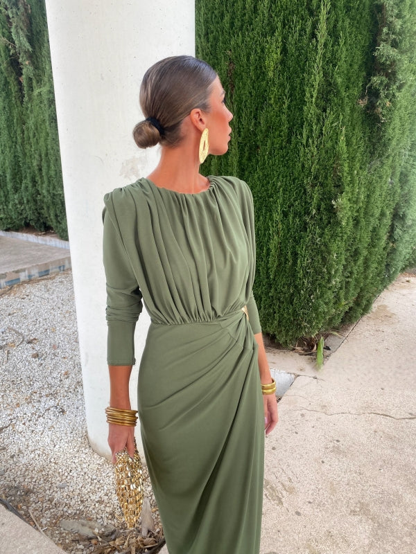 Almodovar Green Dress