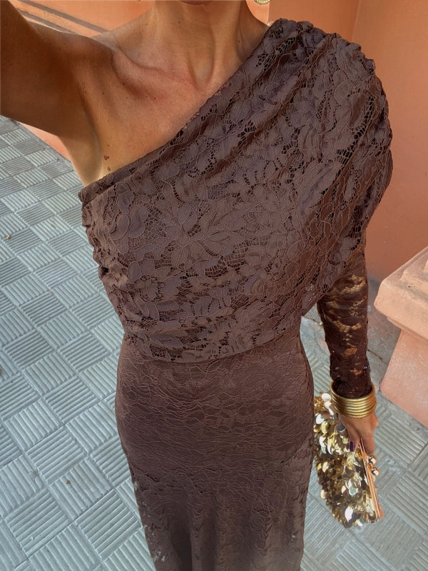 Carolina Brown Dress