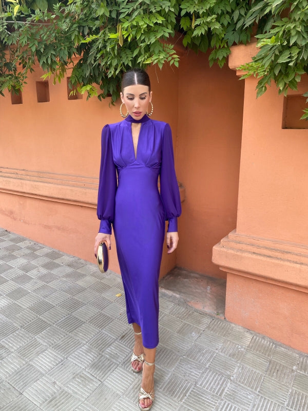 Monaco Purple Dress